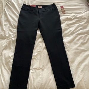 Merona black ankle stretch trousers